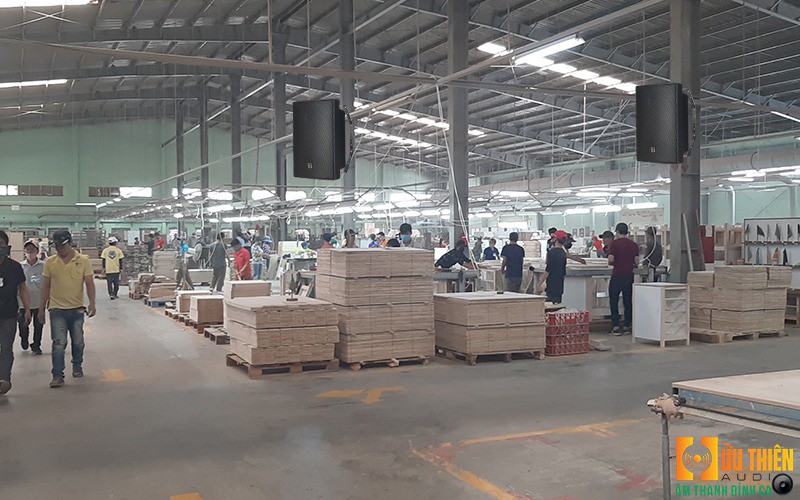 lắp đặt Hệ thống âm thanh nhà xưởng