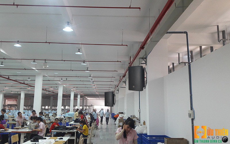 Hệ thống âm thanh nhà xưởng