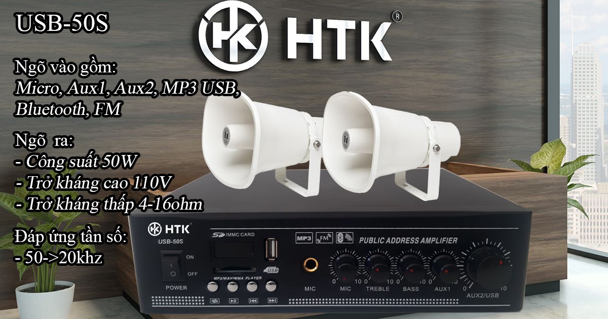 Amply Htk Usb 50s
